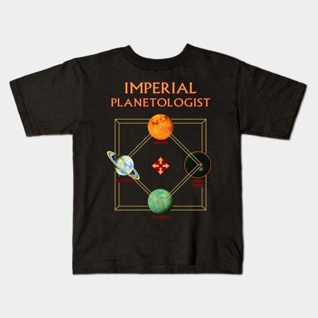 Imperial Planetologist Kids T-Shirt by EchoVictor